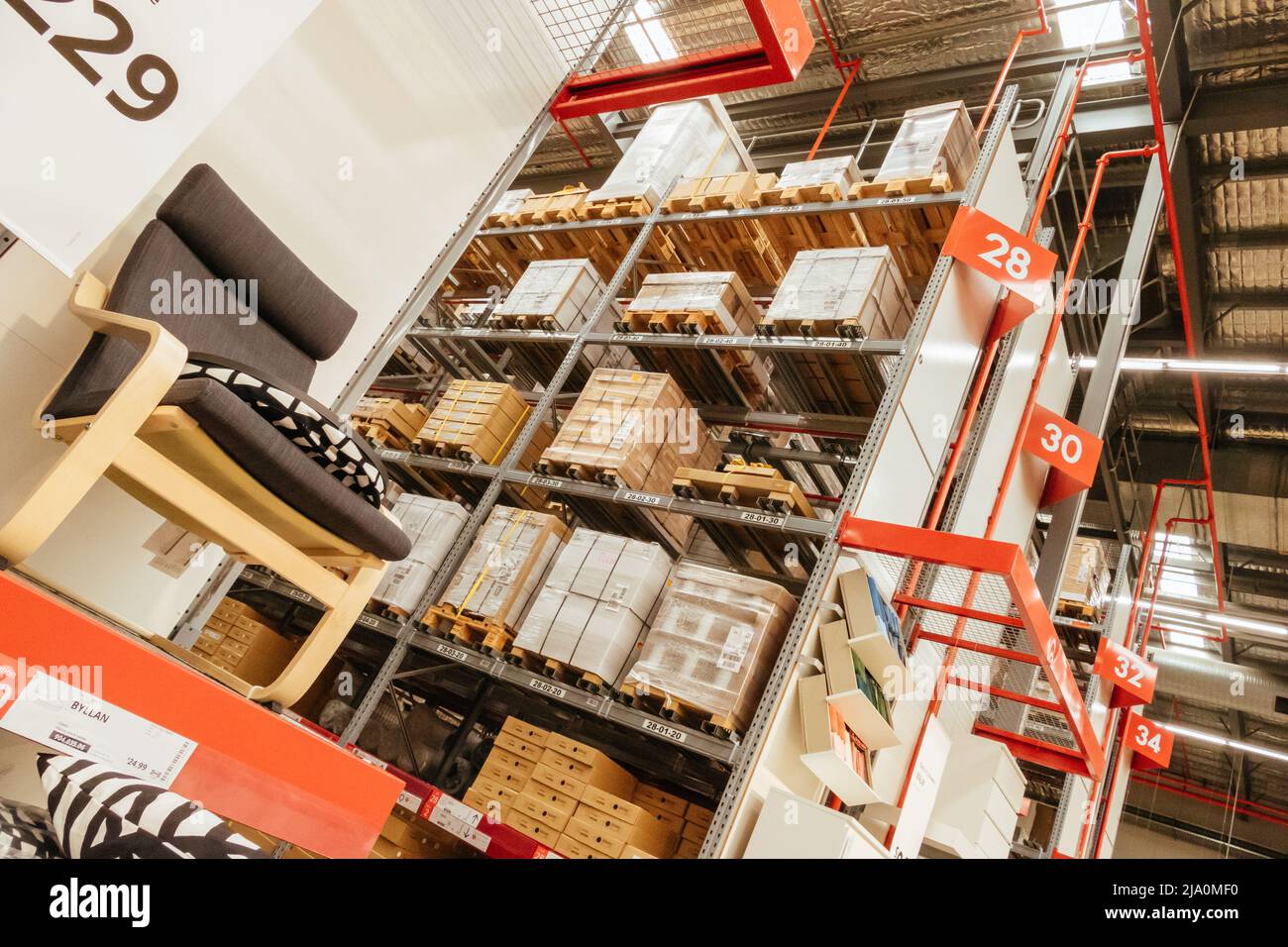 Homewares Store à Melbourne Victoria Australie Banque D'Images