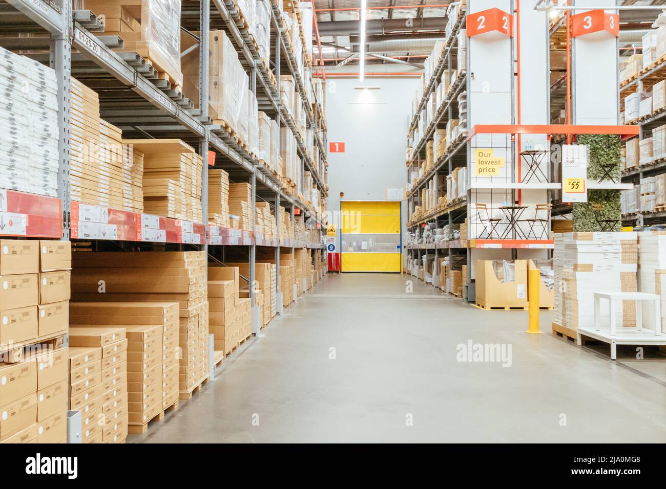 Homewares Store à Melbourne Victoria Australie Banque D'Images