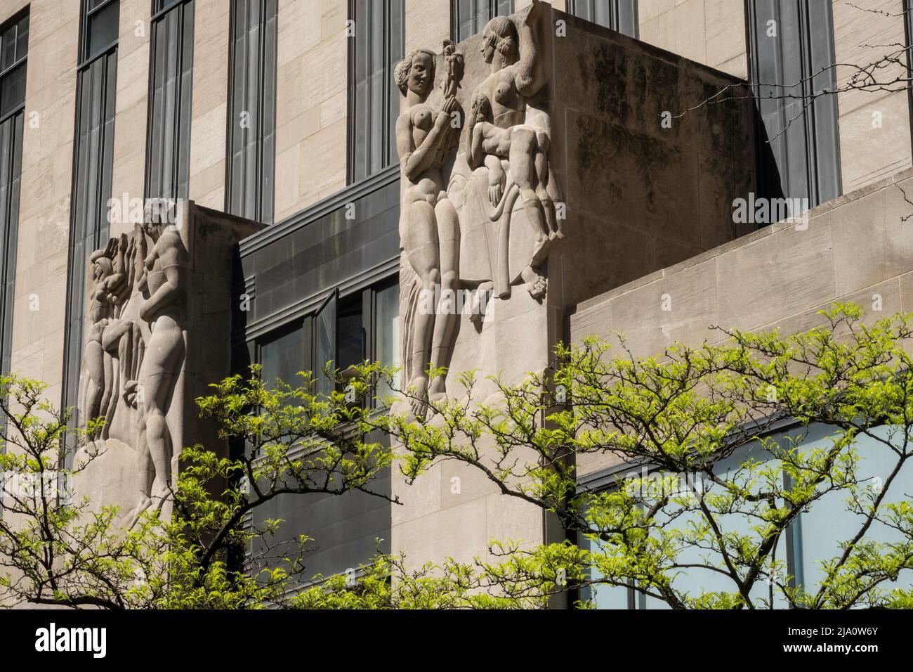 Rockefeller Center, New York, 2022 Banque D'Images