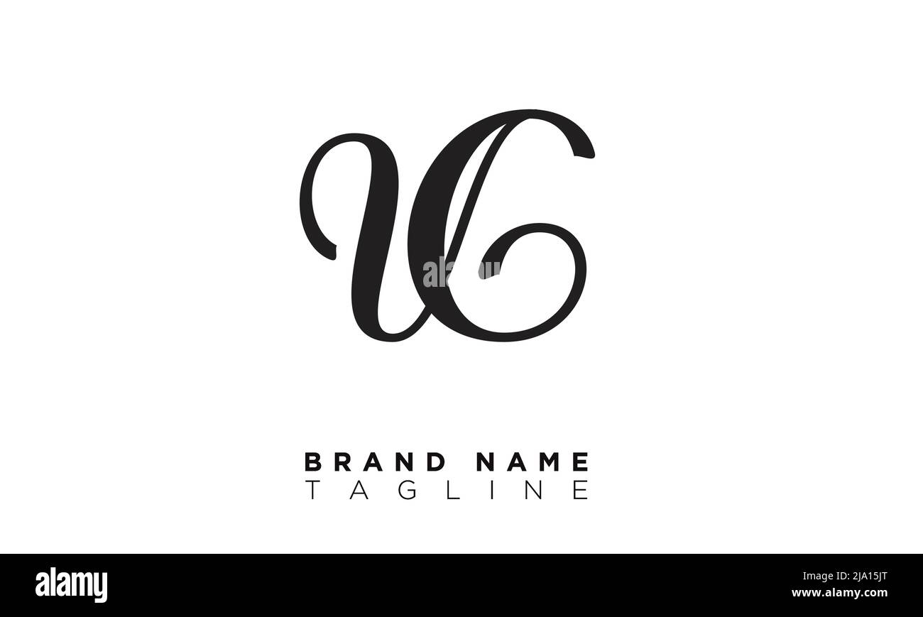 Lettres Alphabet VC initiales logo monogramme Illustration de Vecteur Lettres Alphabet VC initiales logo monogramme Illustration de Vecteur