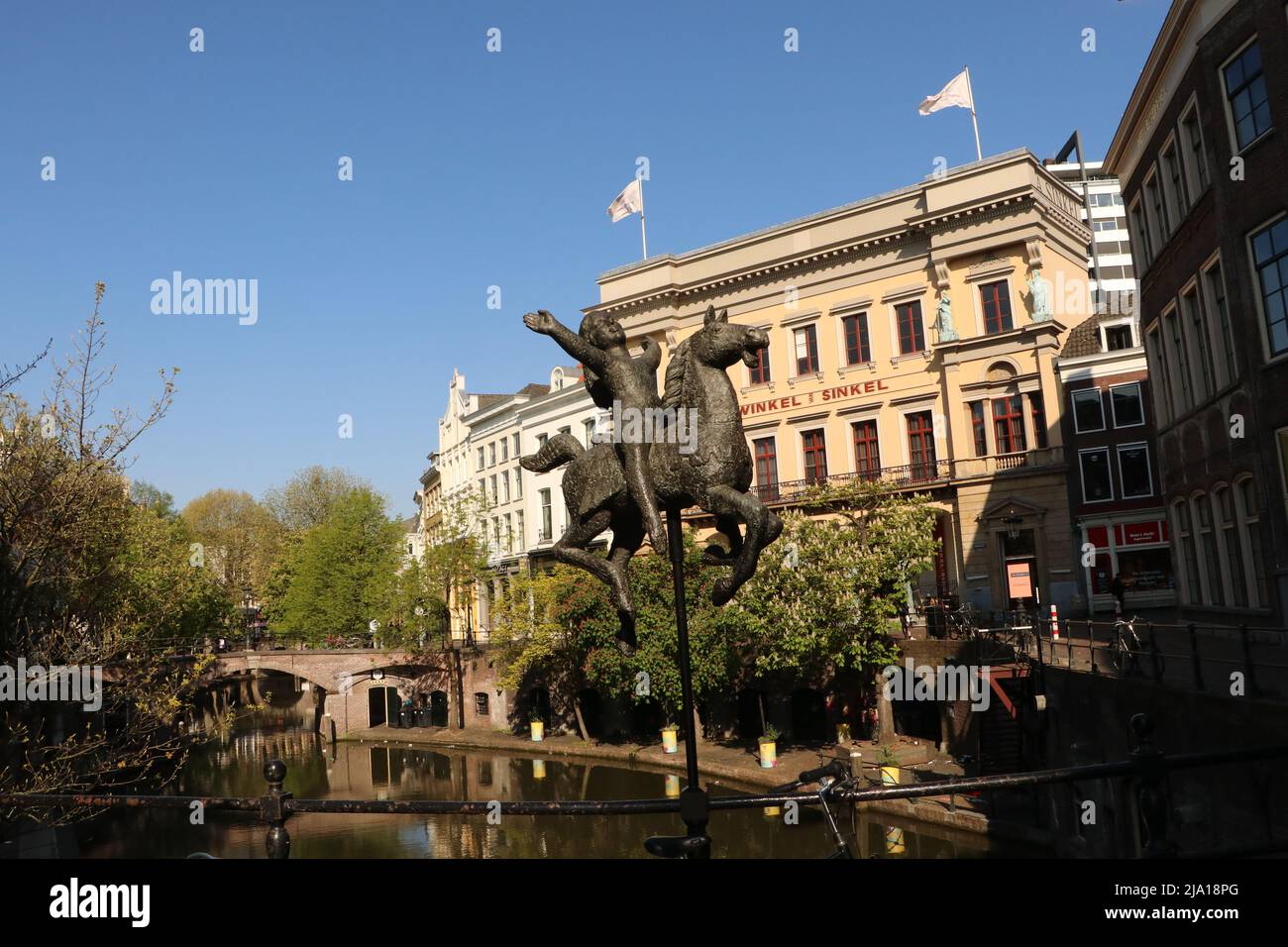 Winkel van sinkel dans le centre ville historique d'utrecht Banque de