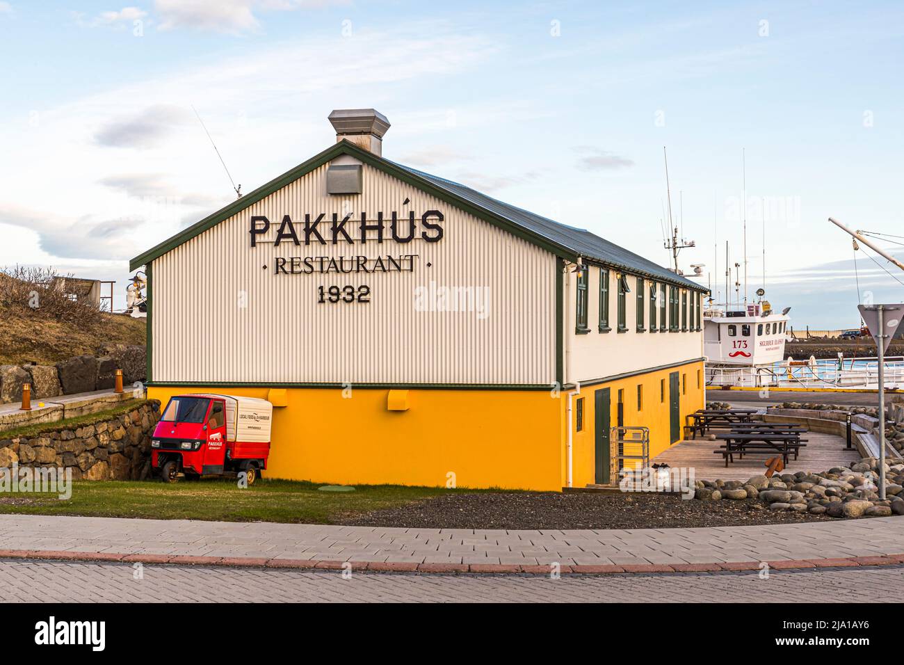 Le restaurant Pakkhús de Höfn est connu pour ses spécialités de homard