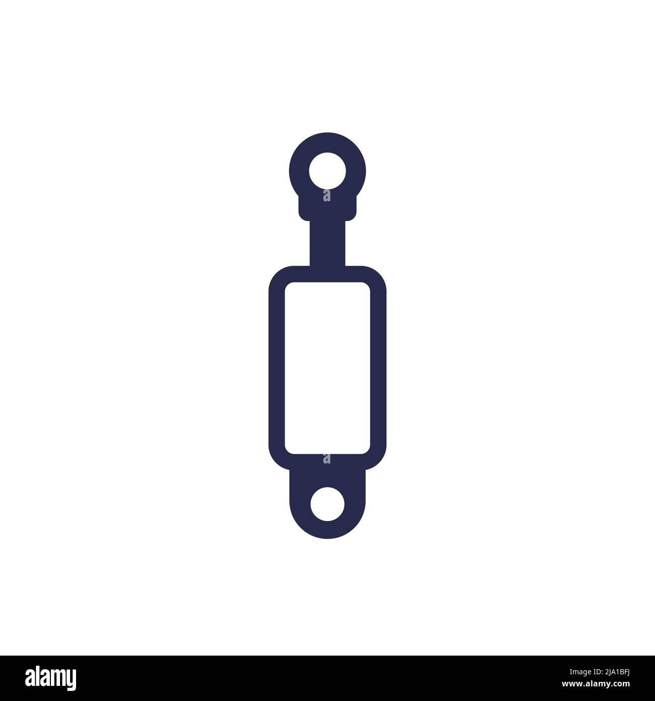 Icône de vérin hydraulique, symbole vectoriel Illustration de Vecteur