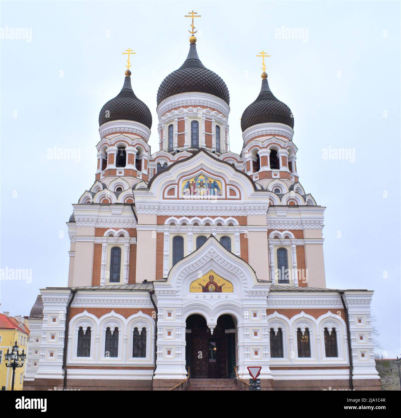 La cathédrale Alexandre Nevsky, Tallinn Banque D'Images