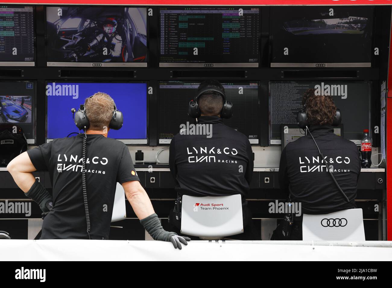 Nurburg, Allemagne - 26/05/2022, Team Cyan Racing Lynk & Co, Lynk & Co 03 TCR, lors de la WTCR - course de l'Allemagne 2022, 2nd ronde de la FIA World Touring car Cup 2022, sur le Nurburgring Nordschleife du 26 au 28 mai à Nurburg, Allemagne - photo: FR..d..ric le Floch/DPPI/LiveMedia Banque D'Images