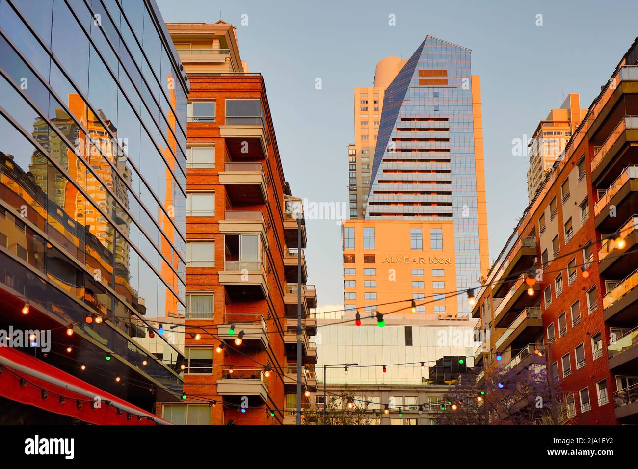 L'hôtel "Alvear Icon" à Puerto Madero, Buenos Aires, Argentine. Banque D'Images