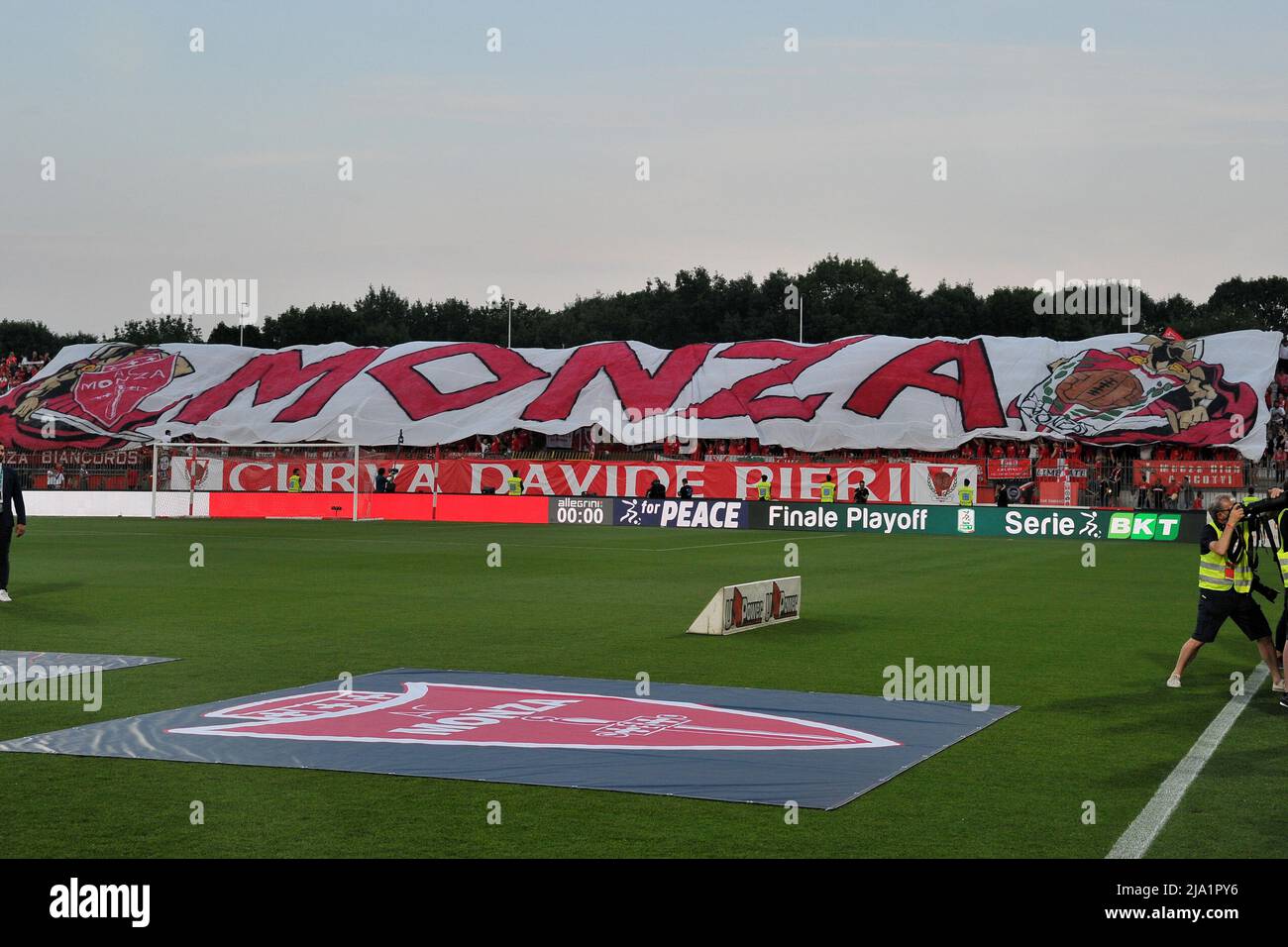 May 26, 2022, Monza, Italy: the Serie B Cup prior the Serie B match between  Ac Monza and Pisa Sc at U Power Stadium on May 26, 2022 in Monza, Italy.
  (Credit