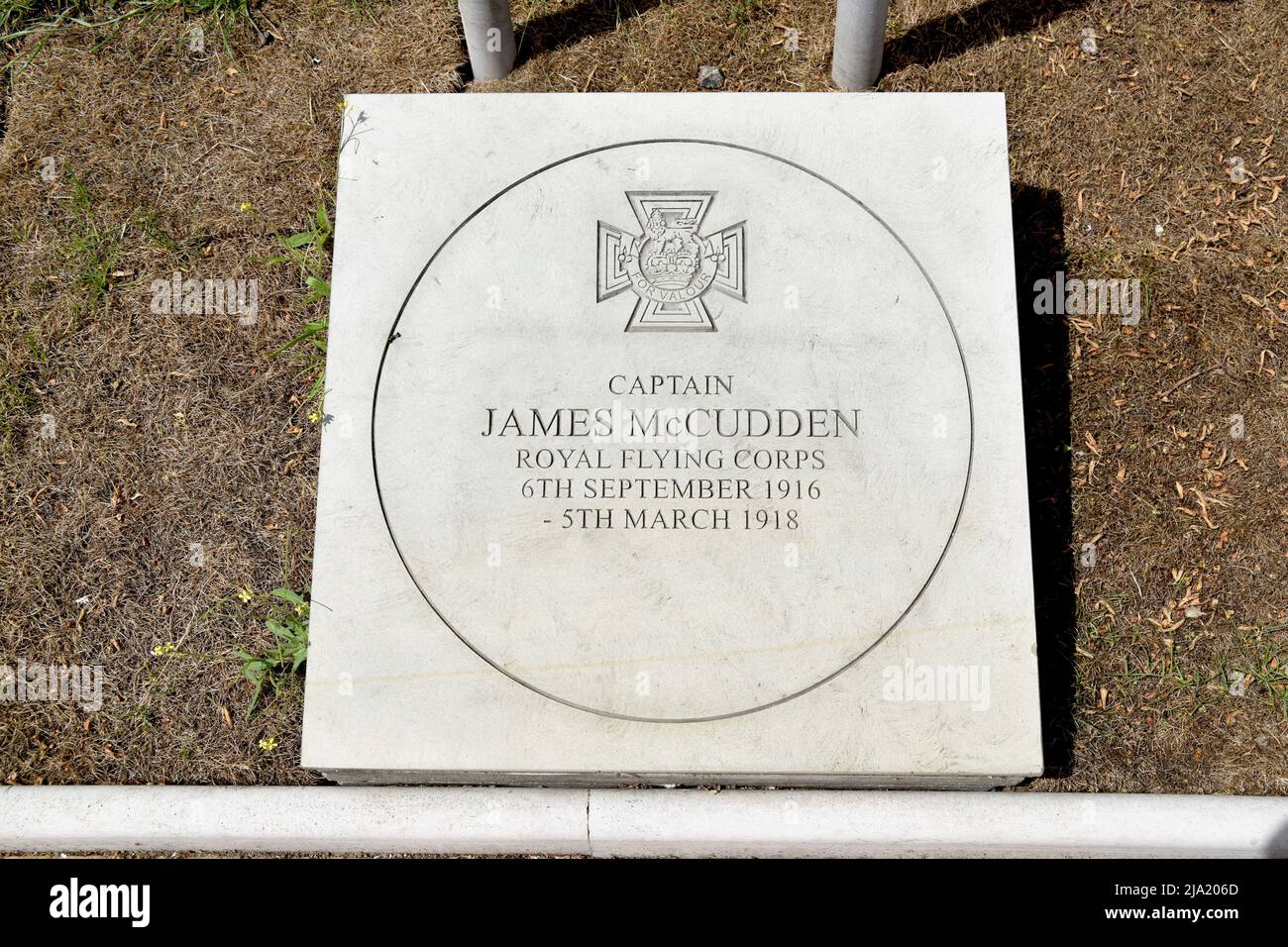 26/05/2022 Sheerness on Sea. Isle Shepey UK Sheerness on Sea est une ville balnéaire située du côté Kent de l'estuaire de la Tamise. The WWI Ace Fighter pi Banque D'Images