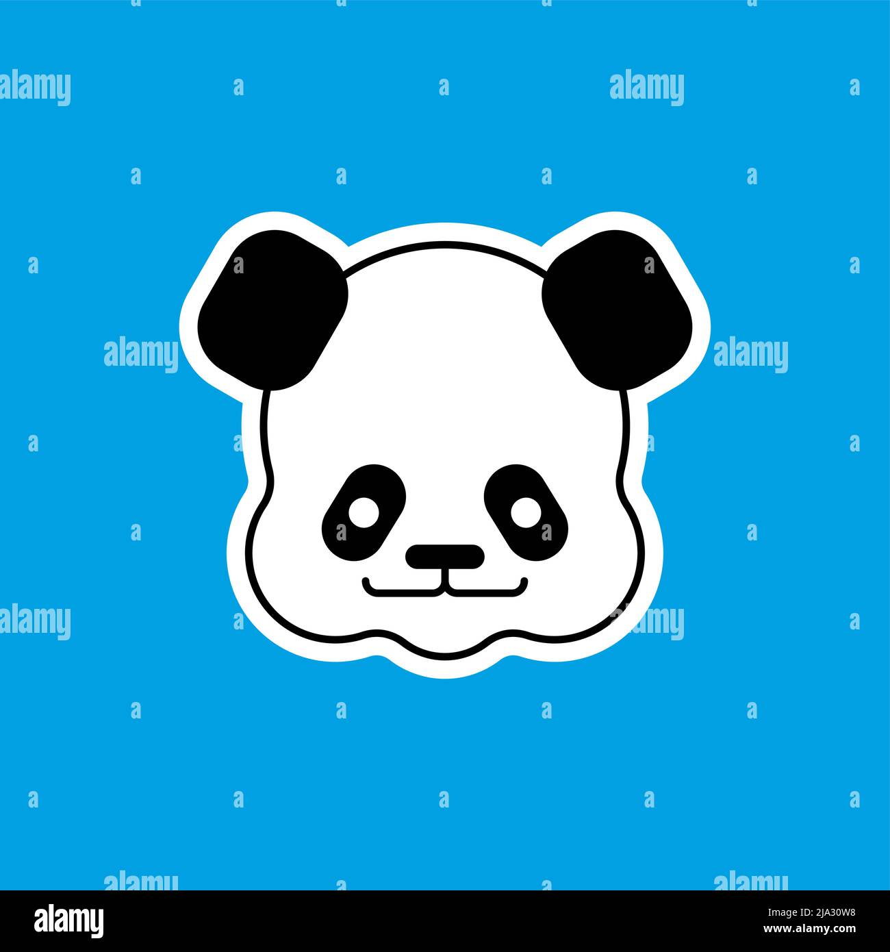 Panda petit bébé. Petit enfant ours chinois. Bête petits enfants. Illustration vectorielle Illustration de Vecteur