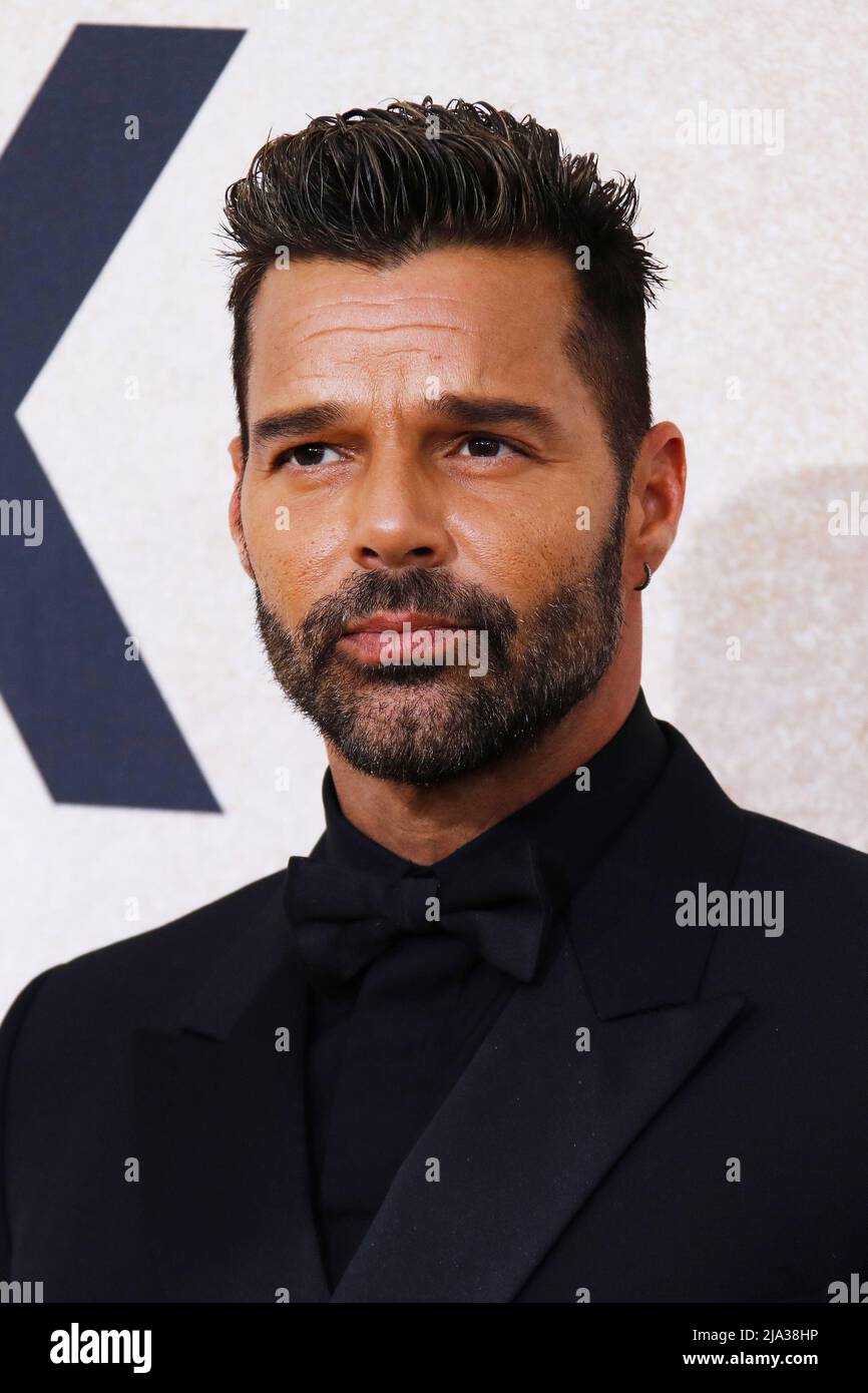 Ricky Martin participe au gala de l'amfAR Cannes 2022 au Hotel du Cap-Eden-Roc le 26 mai 2022 à Cap d'Antibes, France. Photo : DGP/imageSPACE/Sipa USA Banque D'Images
