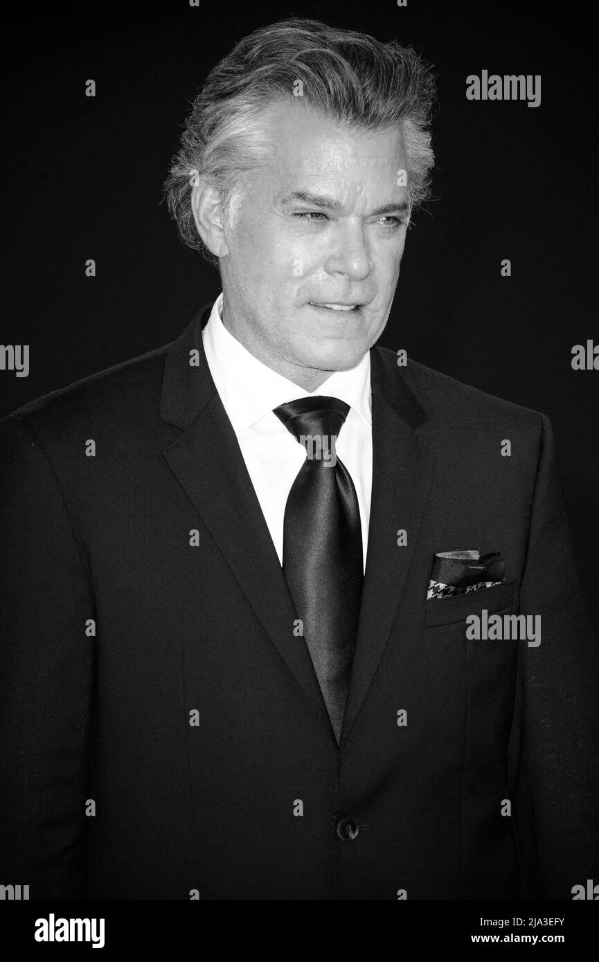 Photo du dossier en date du 9 septembre 2014 de Ray Liotta à Alex de Venise première pendant 40th Festival du Cinéma américain de Deauville, France. - L'acteur Ray Liotta est mort à 67 ans. Liotta était en République Dominicaine tournage du film eaux dangereuses, quand il est mort dans son sommeil. Photo de Julien Reynaud/APS/ABACAPRESS.COM Banque D'Images