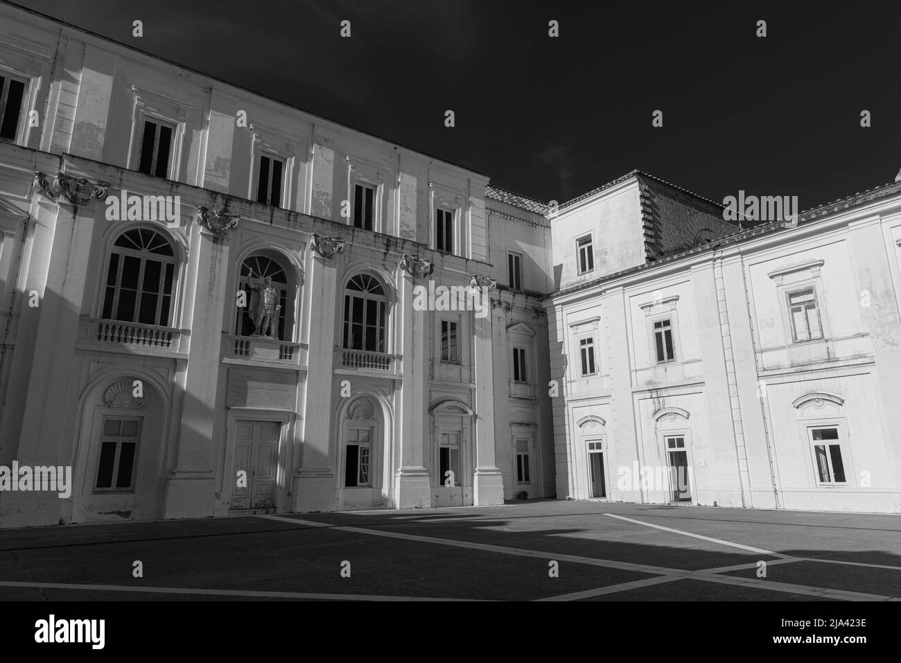 Le Belvédère de San Leucio est un complexe monumental dans celui de Caserta, recherché par Charles de Bourbon, roi de Naples et de Sicile (et plus tard roi de Spa Banque D'Images