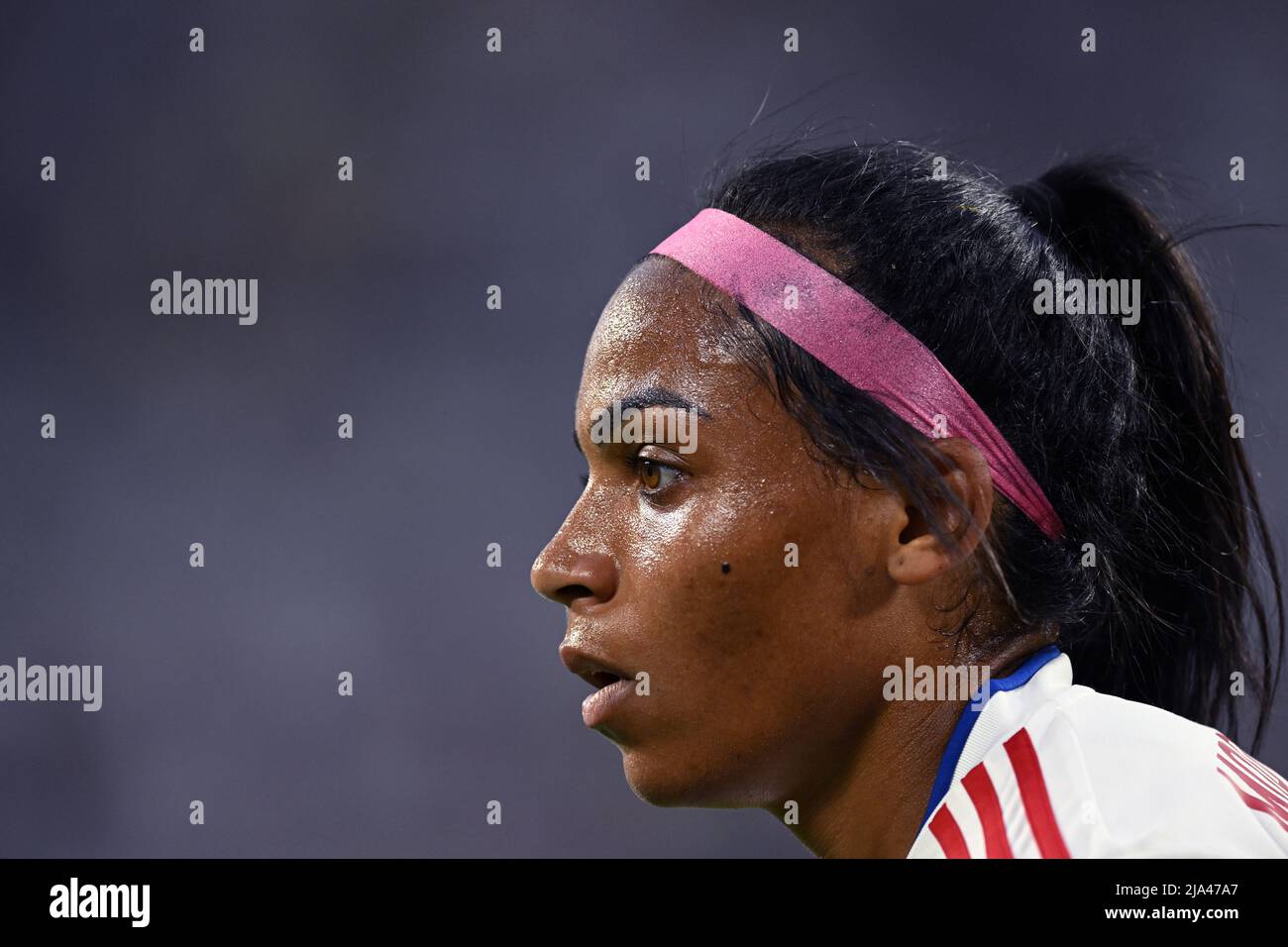 TURIN - Perle Morroni de l'Olympique Lyonnais femmes lors de la finale de la Ligue des champions des femmes de l'UEFA entre le FC Barcelone et l'Olympique Lyon au stade Juventus le 21 mai 2022 à Turin, Italie. ANP | HAUTEUR NÉERLANDAISE | GERRIT DE COLOGNE Banque D'Images