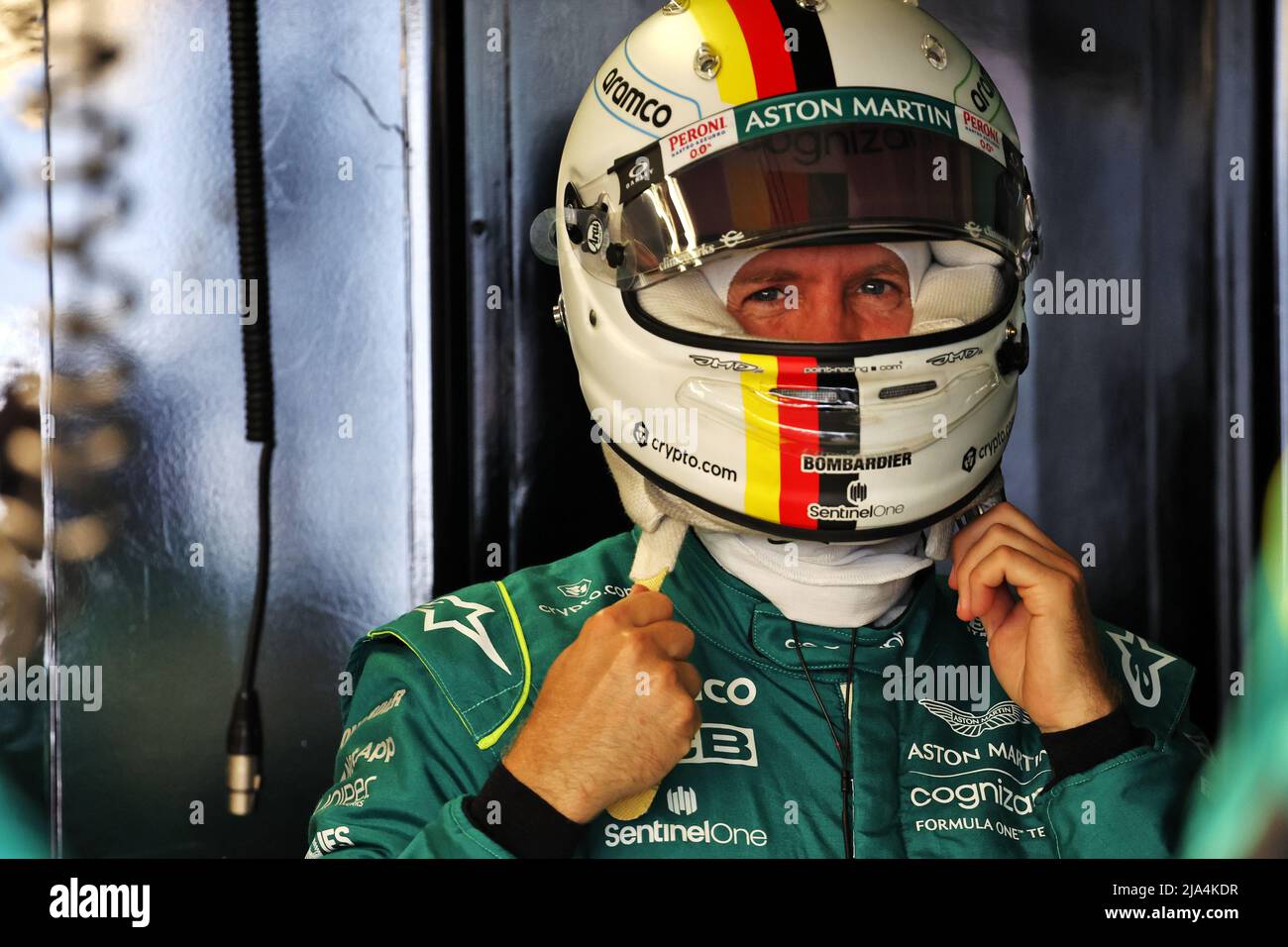 Sebastian Vettel (GER) Aston Martin F1 Team. 27.05.2022. Championnat du monde de Formule 1, Rd 7, Grand Prix de Monaco, Monte Carlo, Monaco, Vendredi. Le crédit photo doit être lu : images XPB/Press Association. Banque D'Images