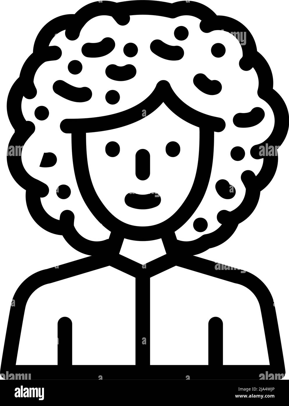 illustration vectorielle de l'icône soul music line Illustration de Vecteur