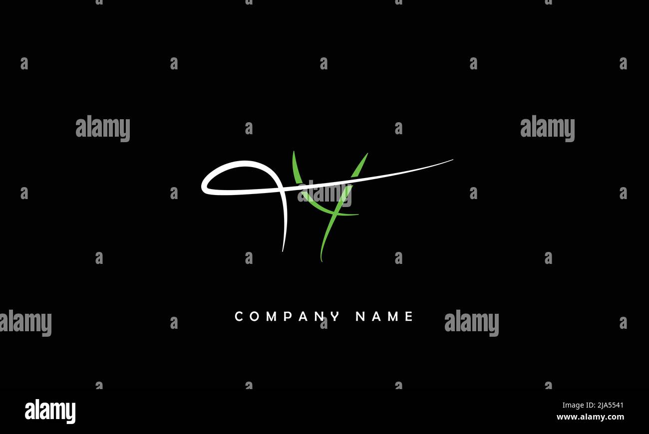 YT, TY Abstract Letters logo Monogram Illustration de Vecteur