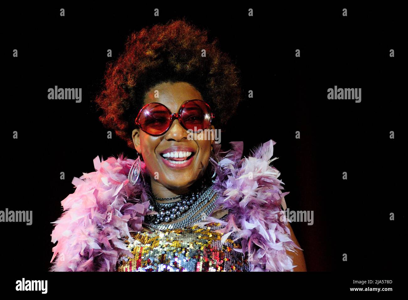 Vienne, Autriche. 28 juin 2014. Macy Gray au Festival de l'île du Danube à Vienne Banque D'Images