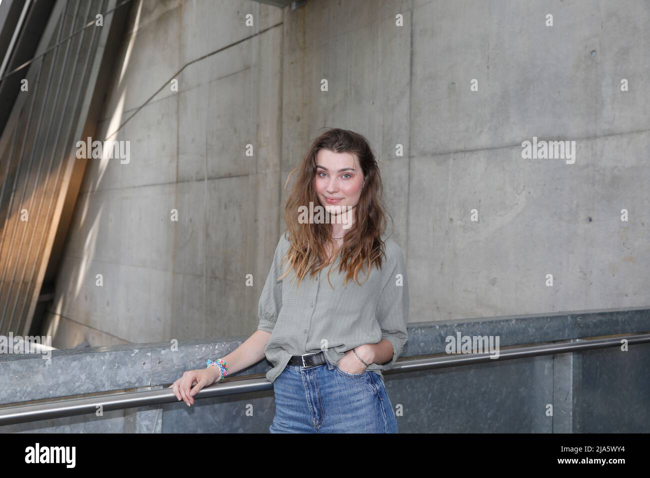 Leia Holtwick BEI der Kinotour zum Kinofilm: Immenhof – Das große Verspreten im UFA Kristallpalast Dresden. Dresde, 27.05.2022 Banque D'Images