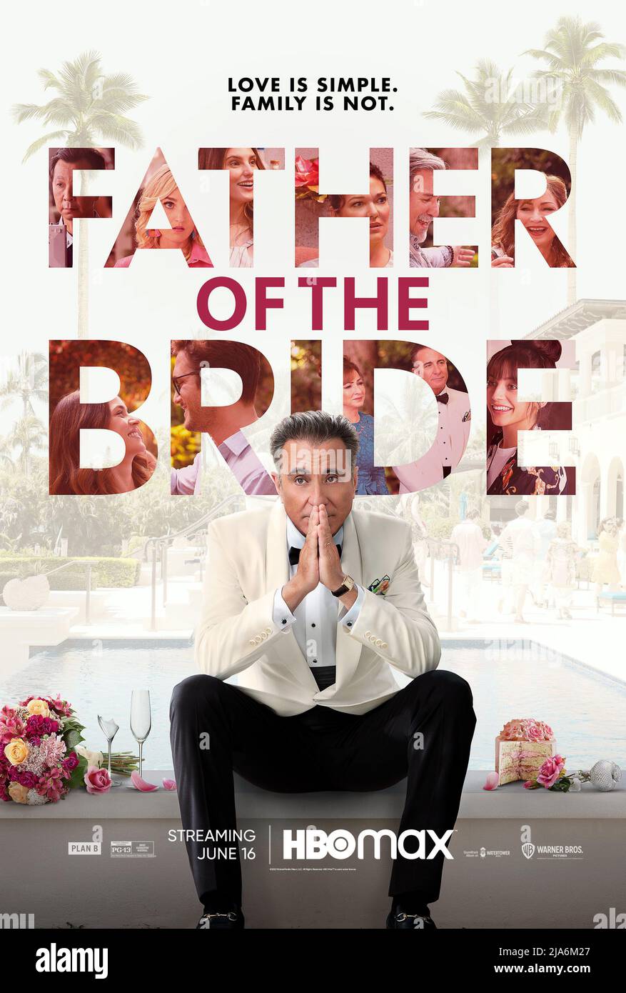Plan B En Streaming ANDY GARCIA, père DE LA MARIÉE (2022), dirigé par GARY ALAZRAKI. Crédit : Plan  B Entertainment / Warner Bros. / Album Photo Stock - Alamy