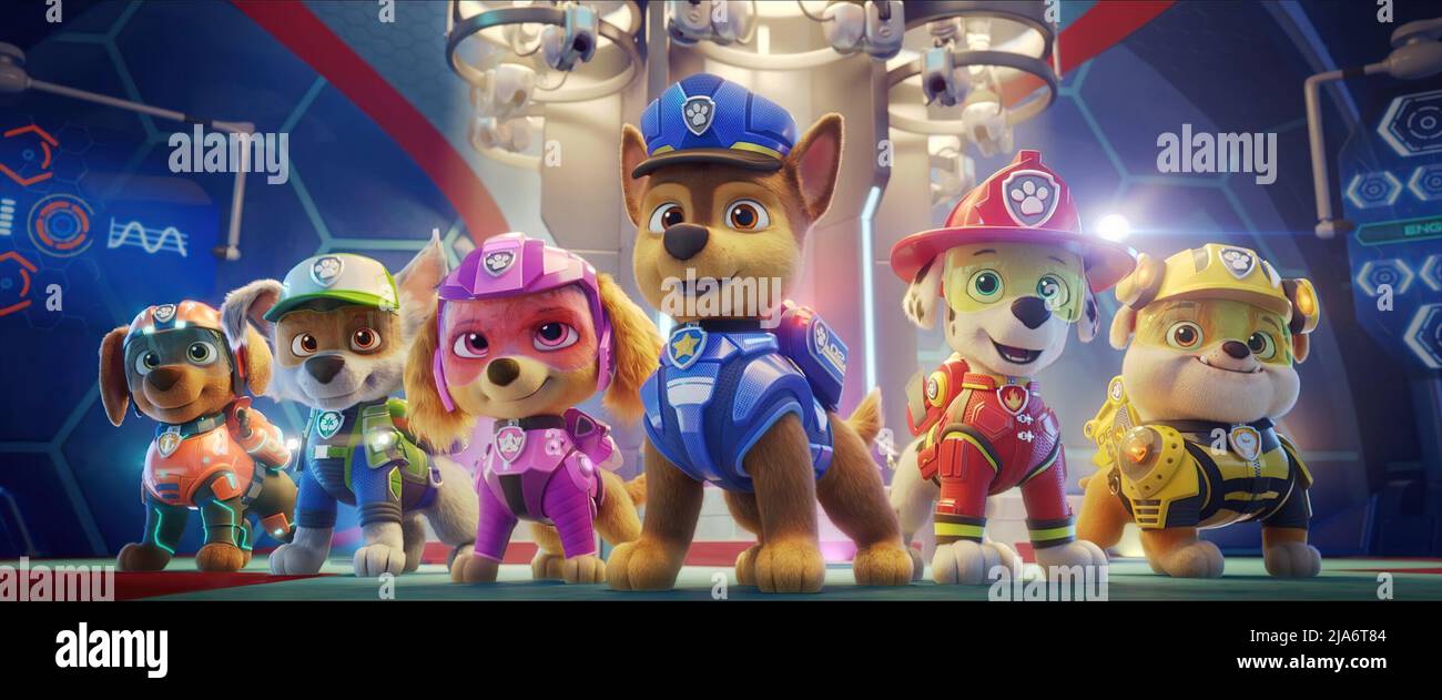 PAW PATROL: LE FILM (2021), RÉALISÉ PAR CAL BRUNKER. Credit: Nickelodeon films / Paramount animation / Album Banque D'Images