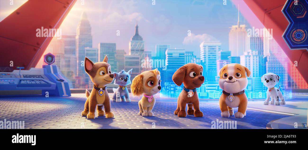 PAW PATROL: LE FILM (2021), RÉALISÉ PAR CAL BRUNKER. Credit: Nickelodeon films / Paramount animation / Album Banque D'Images