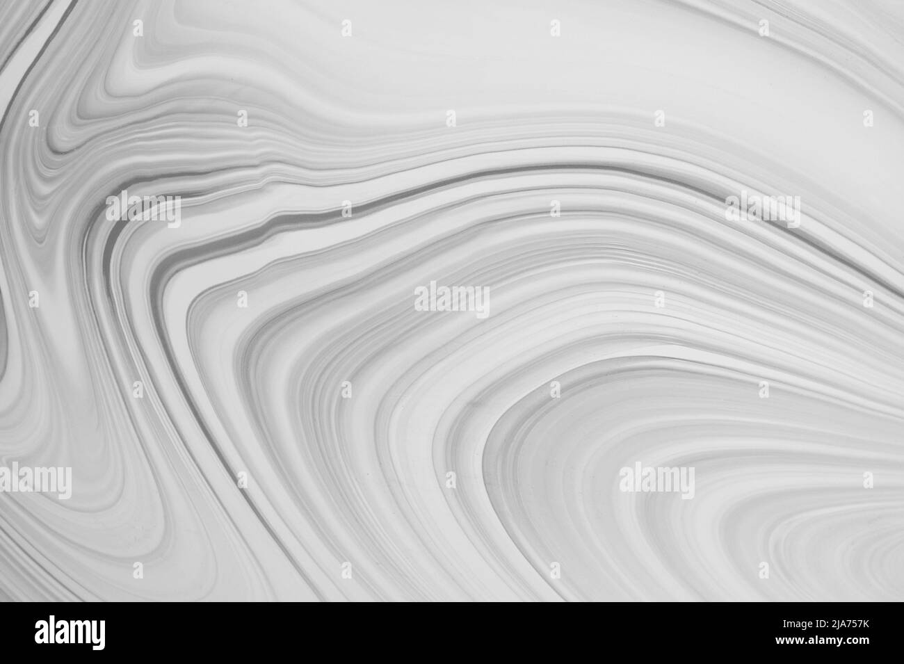 Encre de peinture abstrait huile gris motif blanc design art aquarelle texture fond. Banque D'Images