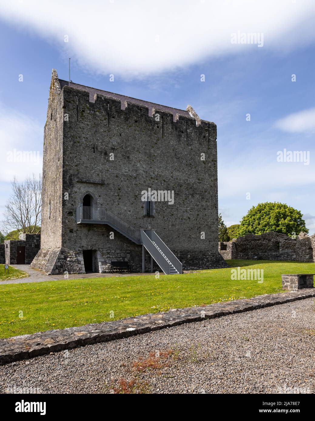 Château d'Athenry, comté de Galway, Irlande Banque D'Images