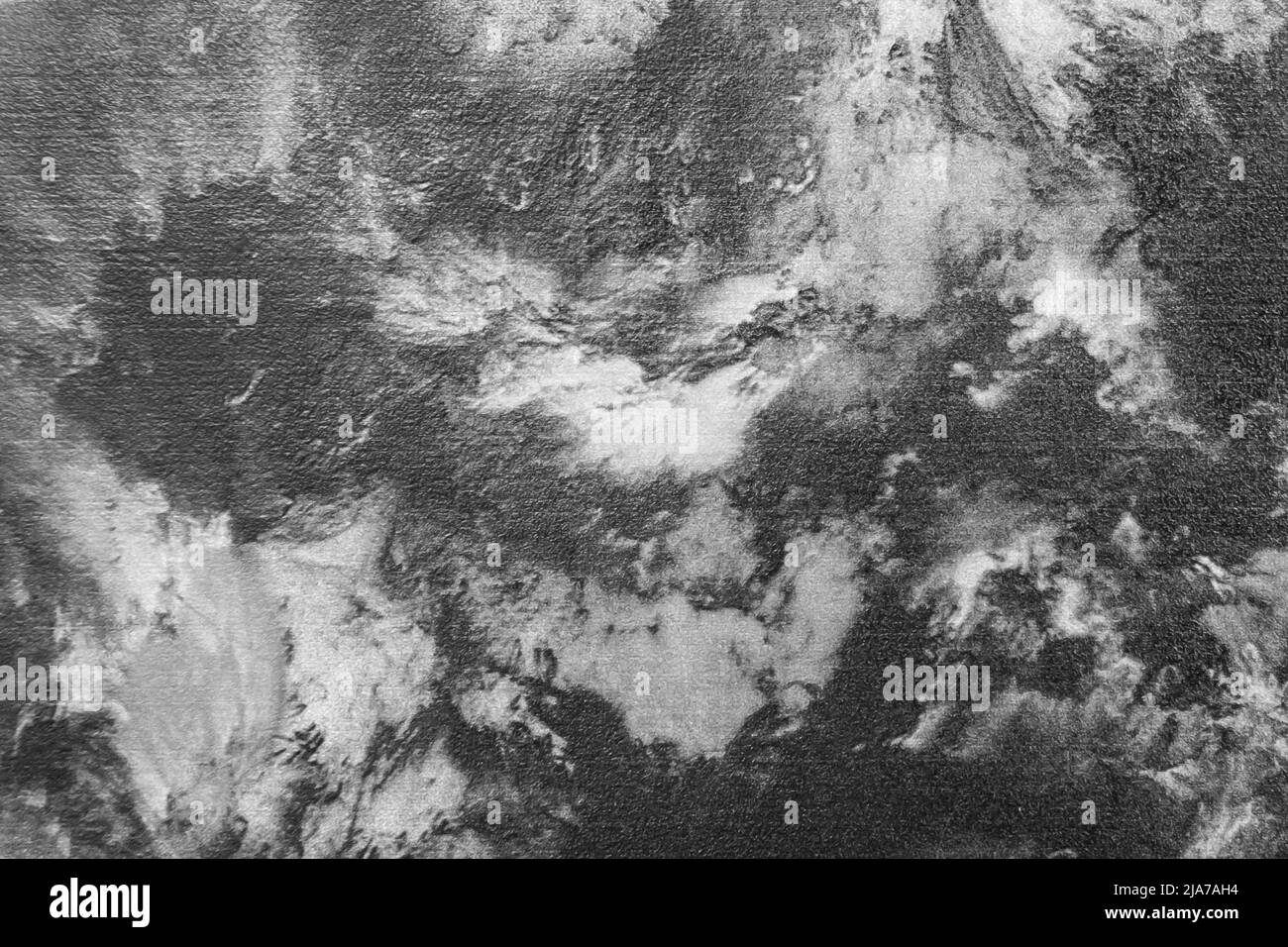 Motif monochrome abstrait peinture texture d'arrière-plan Art Design noir et blanc. Banque D'Images