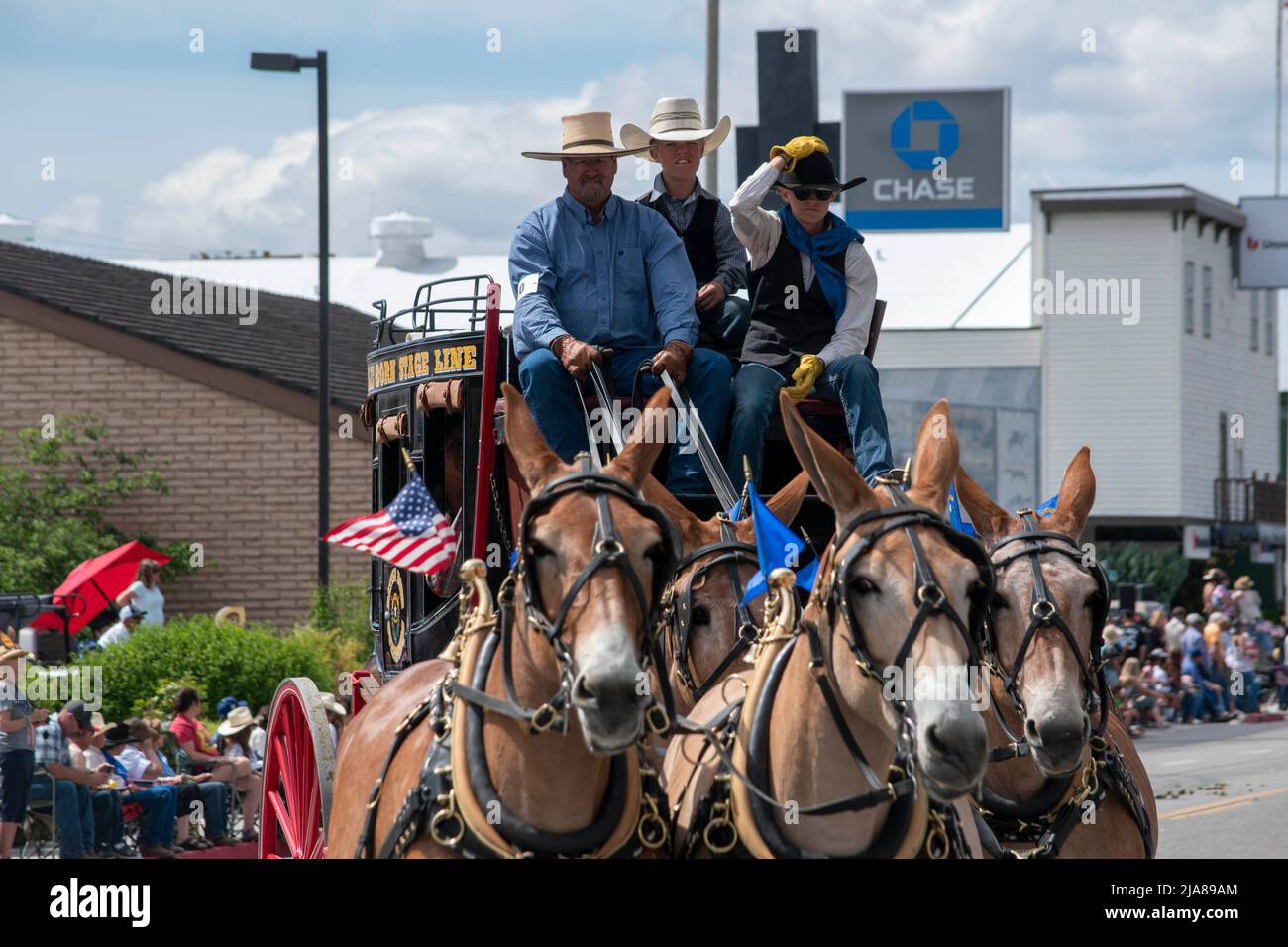 La Mule Days Parade est un élément essentiel de la célébration des Mule