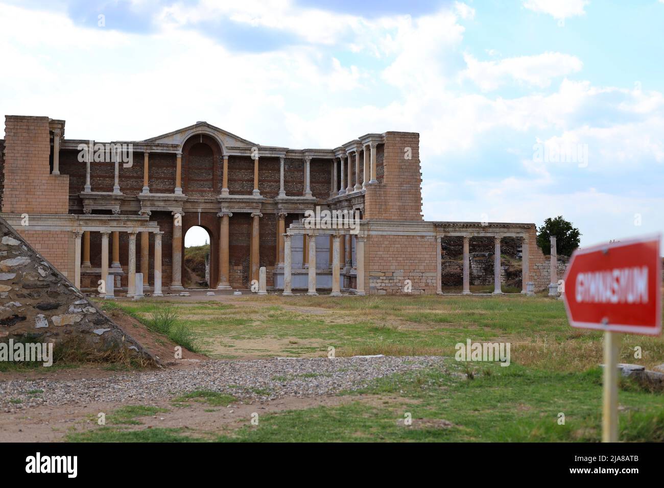 Sardis était la capitale de l'ancien royaume de Lydia Banque D'Images