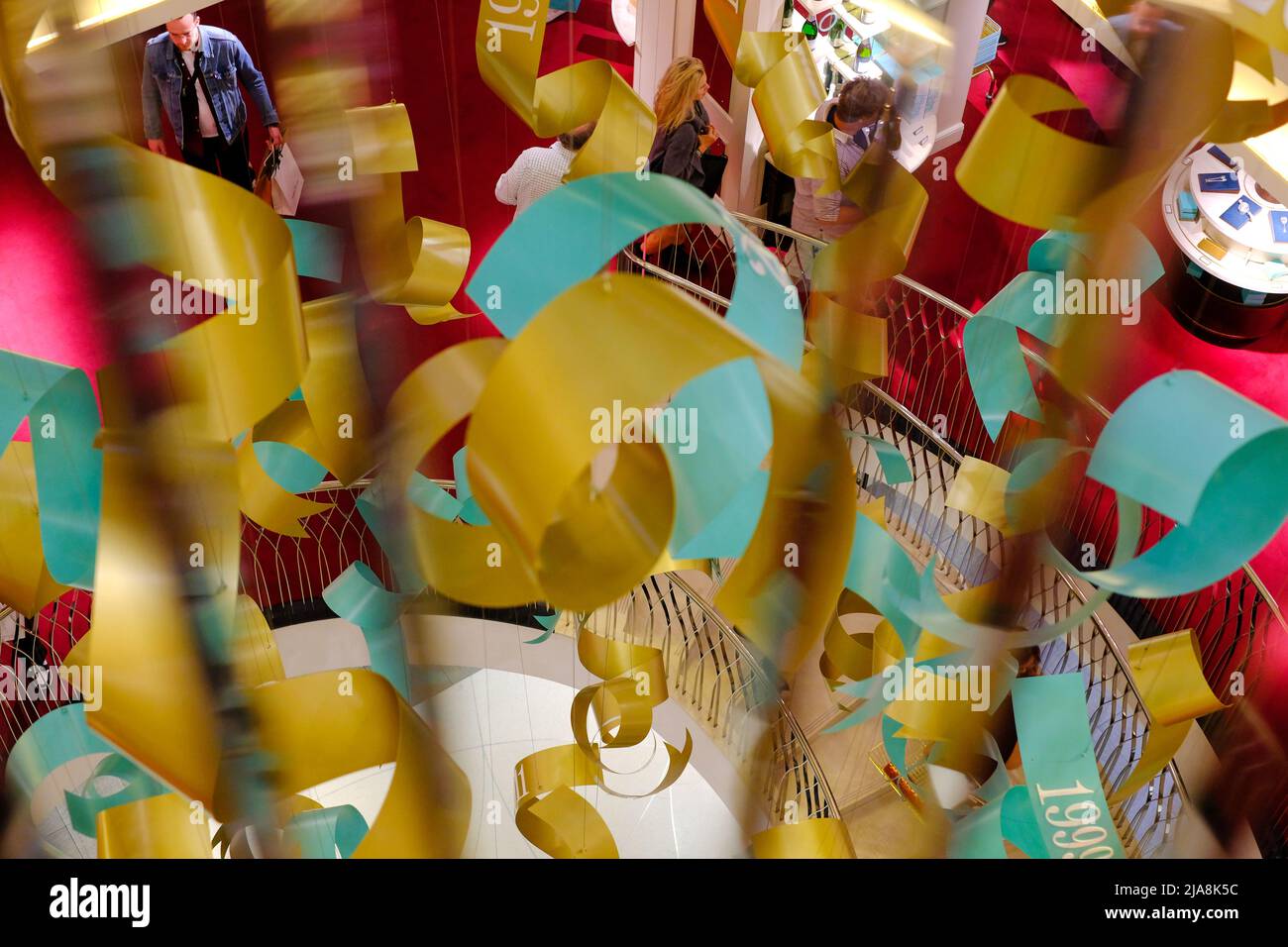 Fortnum et Mason, Piccadilly, Londres, Royaume-Uni Banque D'Images