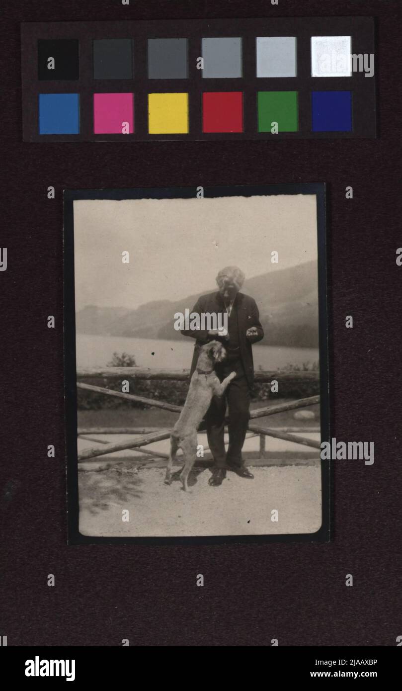 Richard Specht (1870-1932), poète, dramaturge, écrivain, critique musical, musicologue. Inconnu, photographe Banque D'Images