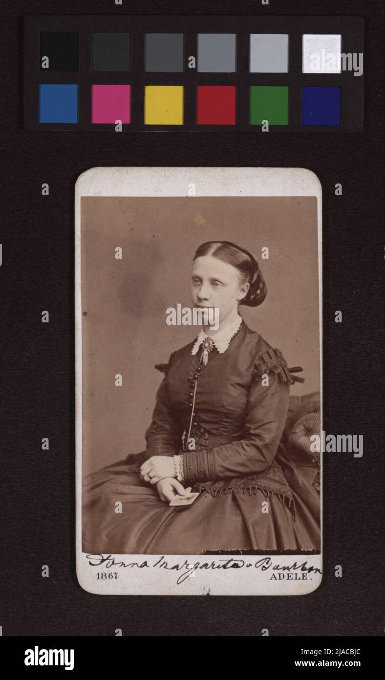 Margaretha princesse von bourbon-parme. Adele perlmuter (studio adèle) (1845-1941), Photographics Banque D'Images