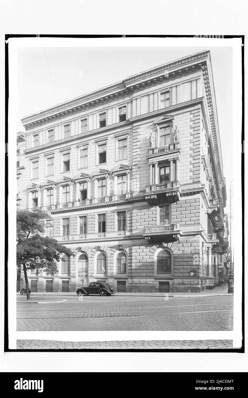 9., Kolingasse 18, vue extérieure. Martin Gerlach jun. (1879-1944), photographe, douteux: Eugen Kastner (1897-1945), architecte, douteux: Fritz Waage (1898-1968), architecte Banque D'Images