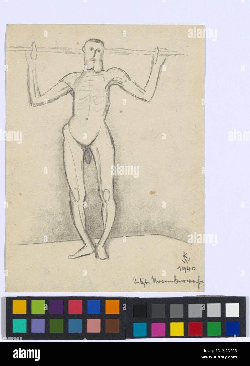 Novembre dernier rose '; de:' les 150 feuilles '. Karl Wiener (1901-1949), artiste Banque D'Images