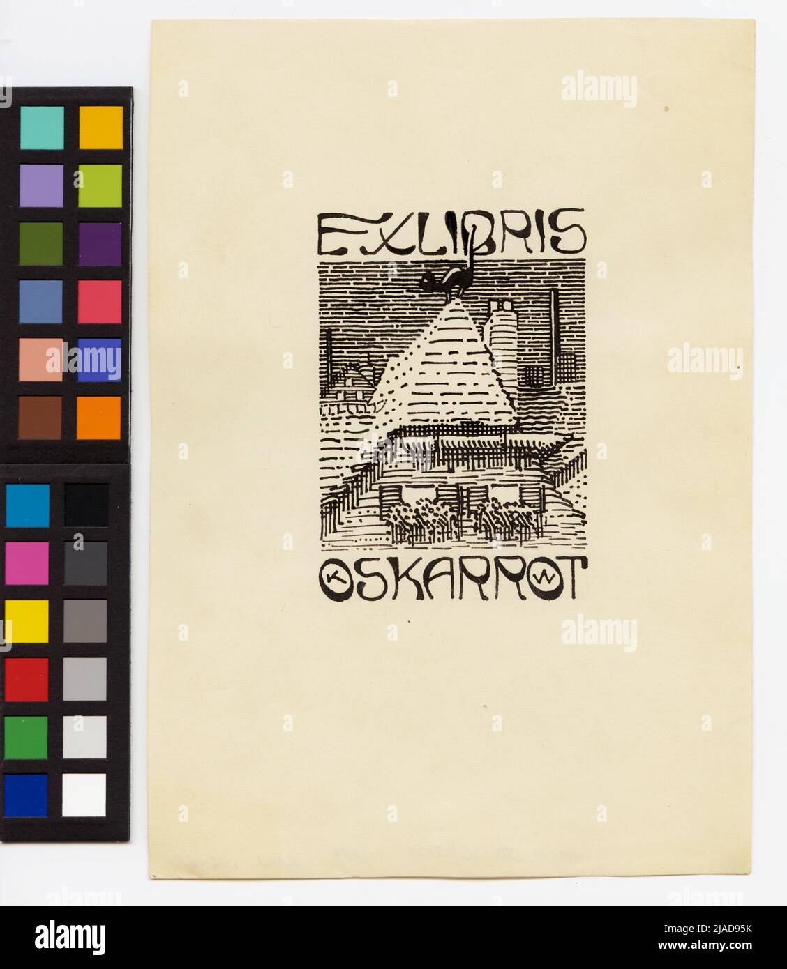 Ex Balance design Oskar Rot. Karl Wiener (1901-1949), artiste Banque D'Images