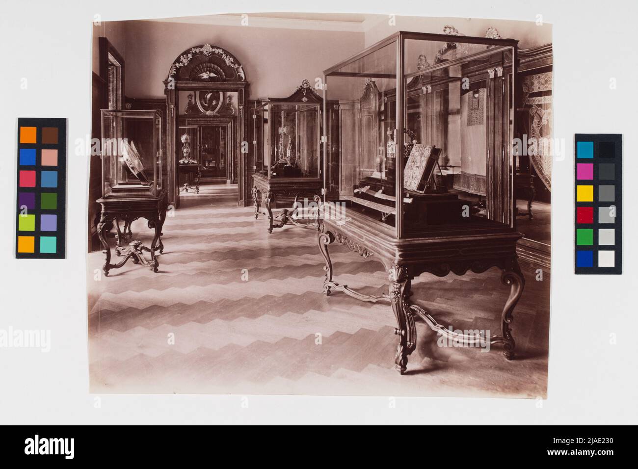 1st, Burg - Schweizerhof - intérieur - Trésor impérial. Août Stauda (1861-1928), photographe Banque D'Images