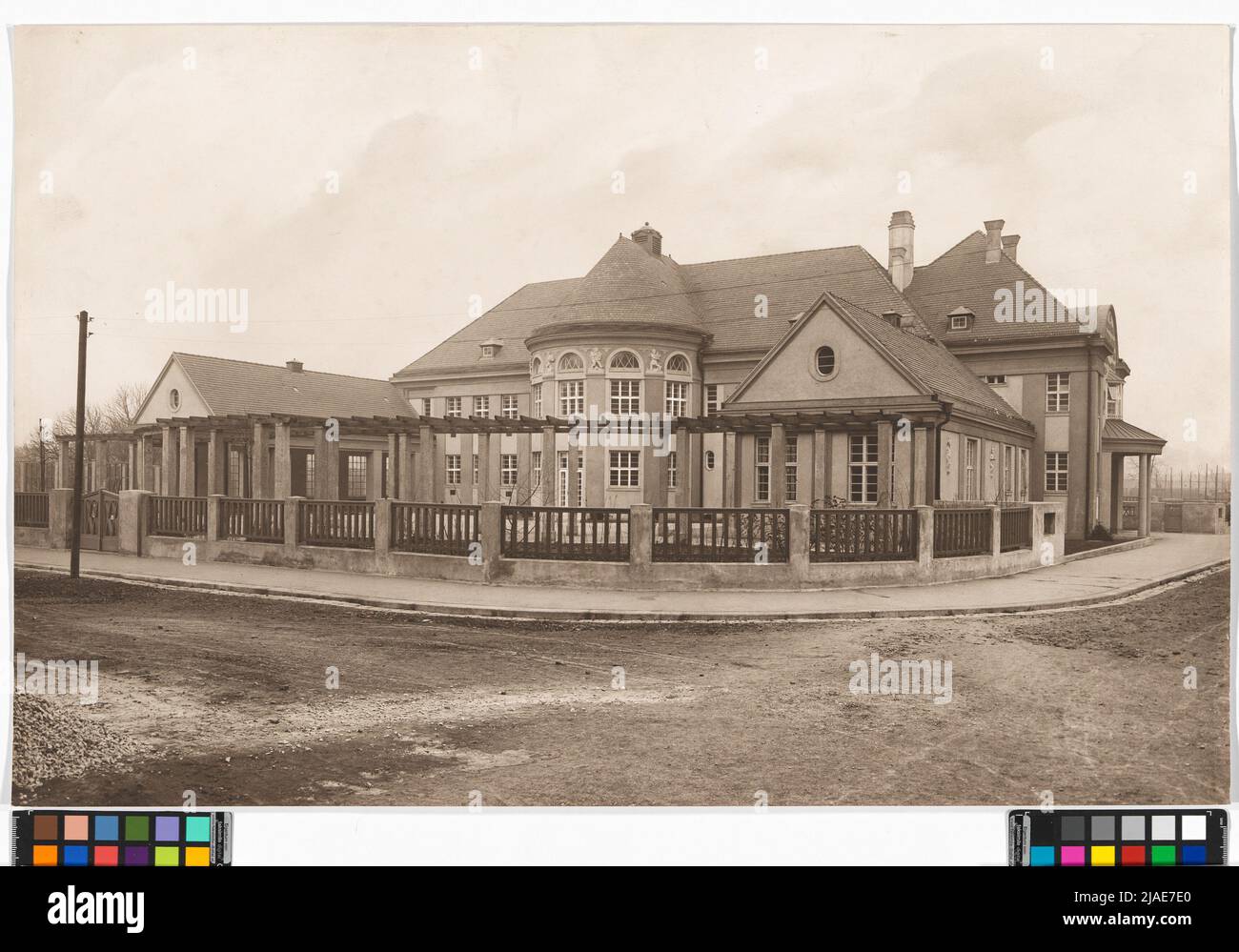 10., Waldmüllerpark 1 - jardin d'enfants municipal. Carl (Karl) Zapletal (1876-1941), photographe Banque D'Images