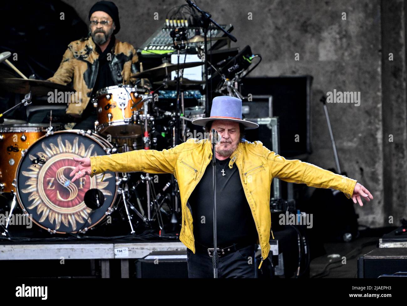 Berlin, Allemagne. 29th mai 2022. Le musicien italien Zucchero se produit au Waldbühne. Credit: Britta Pedersen/dpa/Alay Live News Banque D'Images