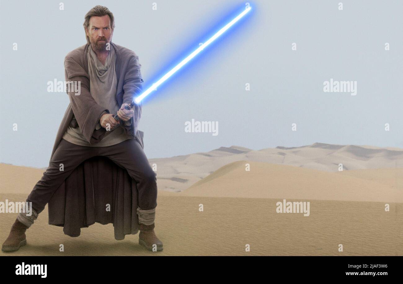 EWAN MCGREGOR dans OBI-WAN KENOBI (2022), dirigé par DEBORAH CHOW. Crédit : Lucasfilm/Walt Disney Productions/Album Banque D'Images