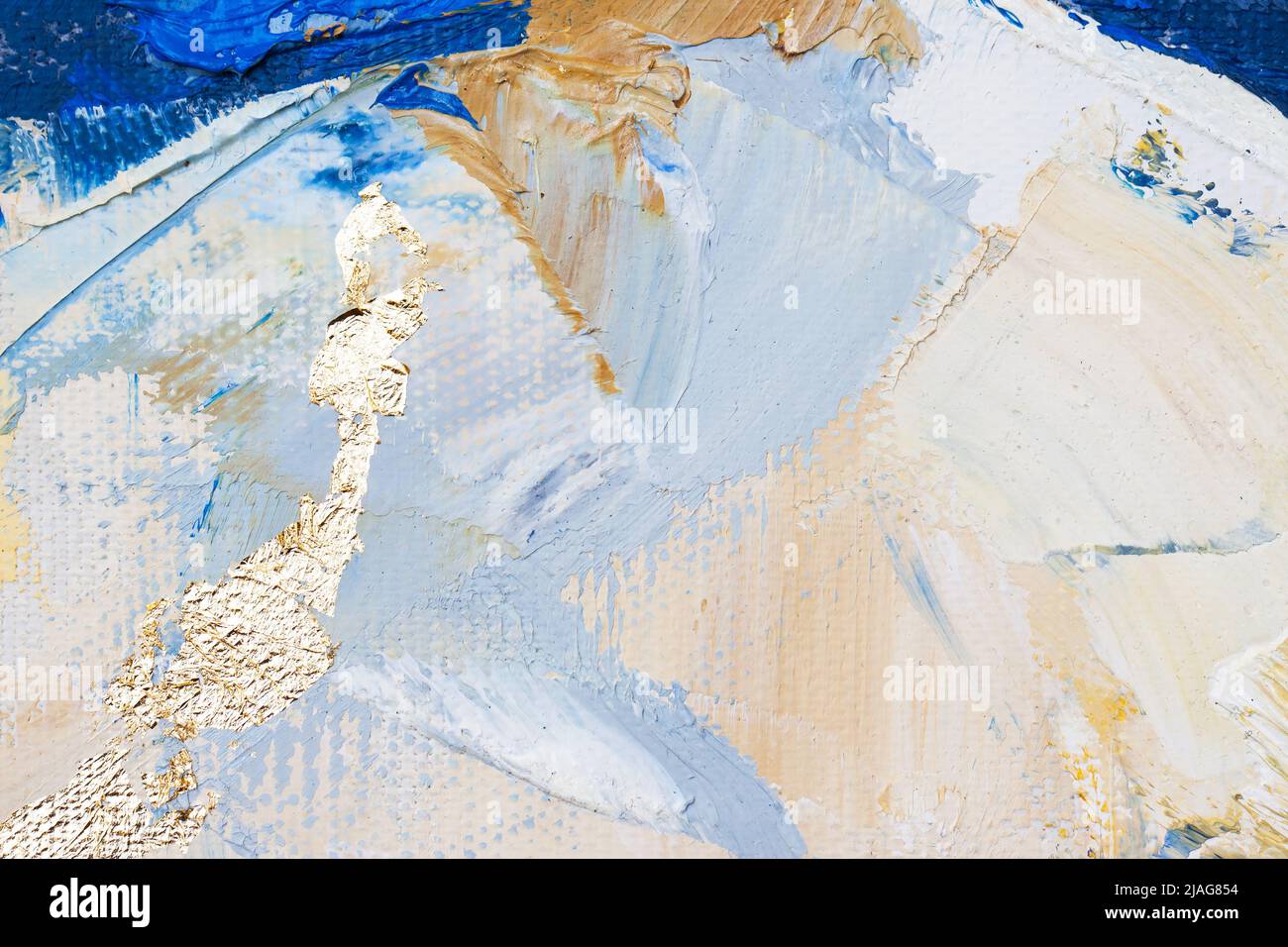 La texture du canevas. Banque D'Images