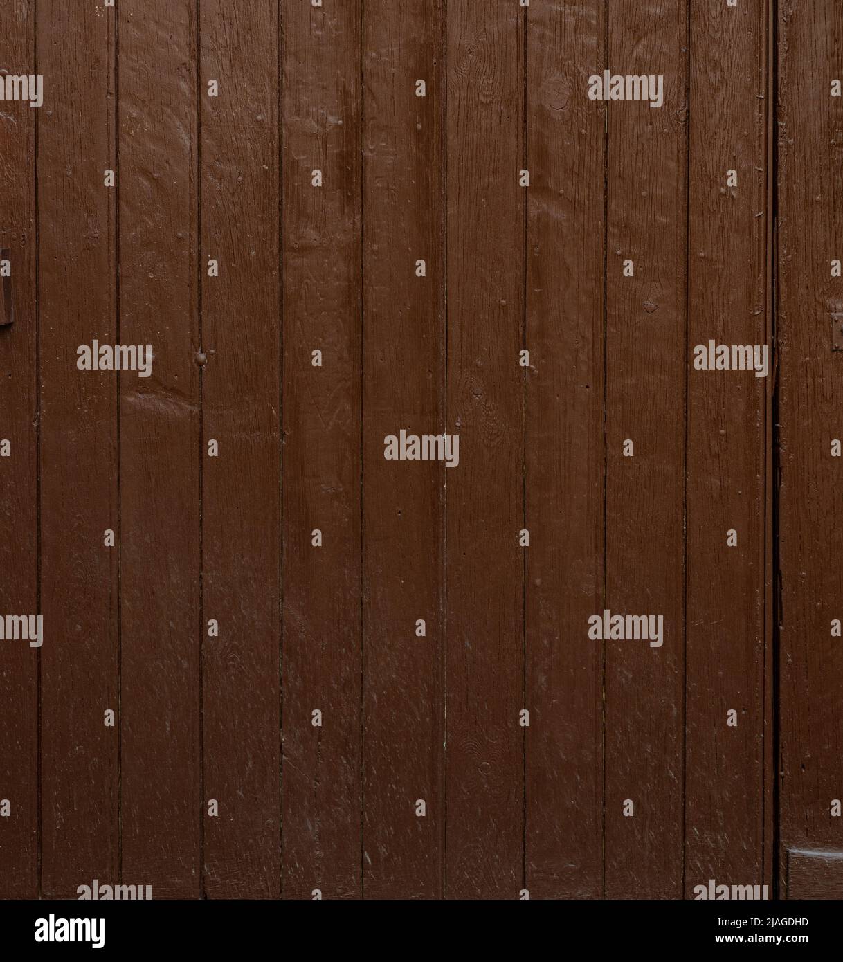 arrière-plan panneau en bois peint, brun foncé texture sale .grunge Banque D'Images