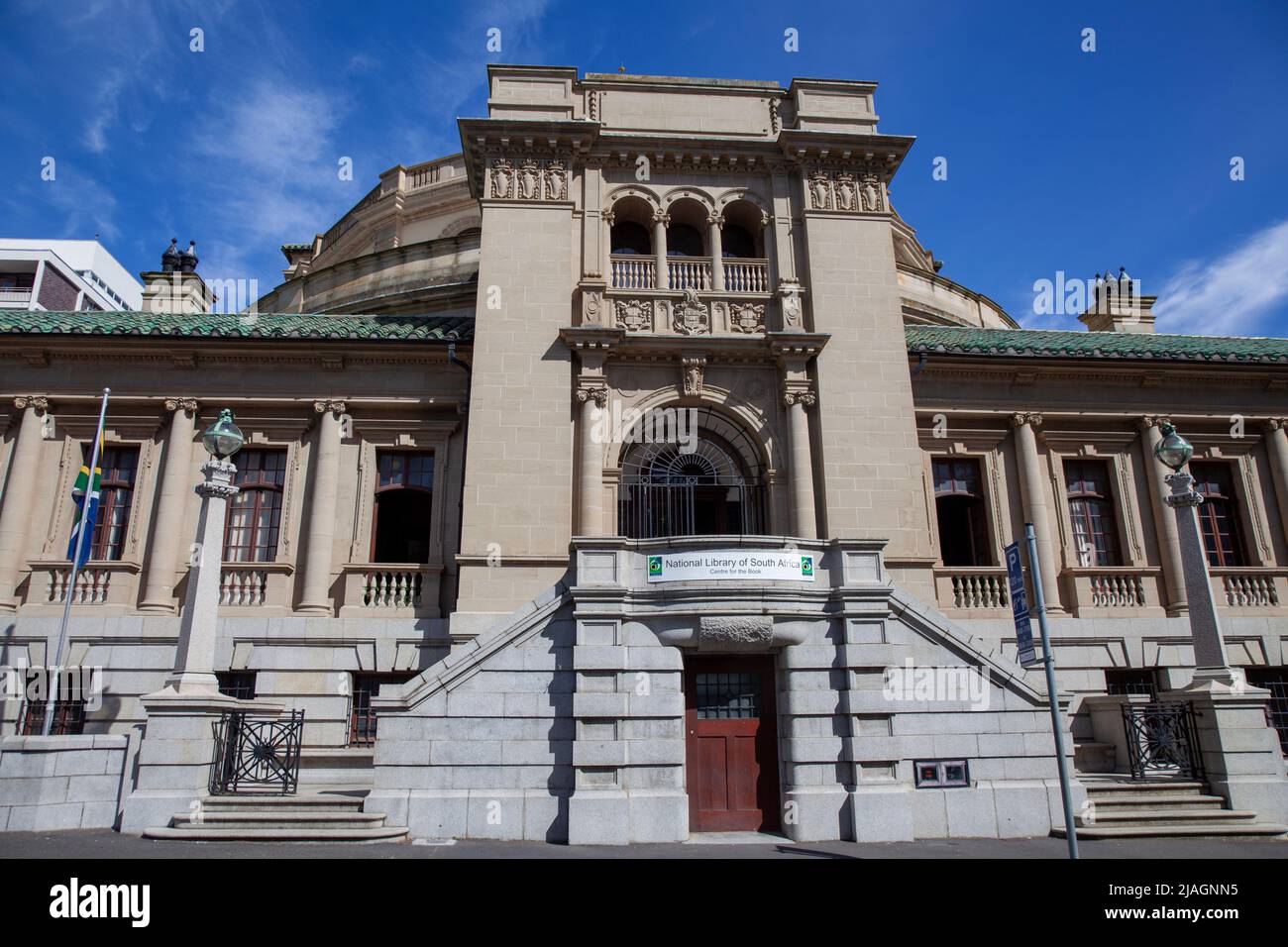 Bibliothèque nationale d'Afrique du Sud à Cape Town, Afrique du Sud Banque D'Images