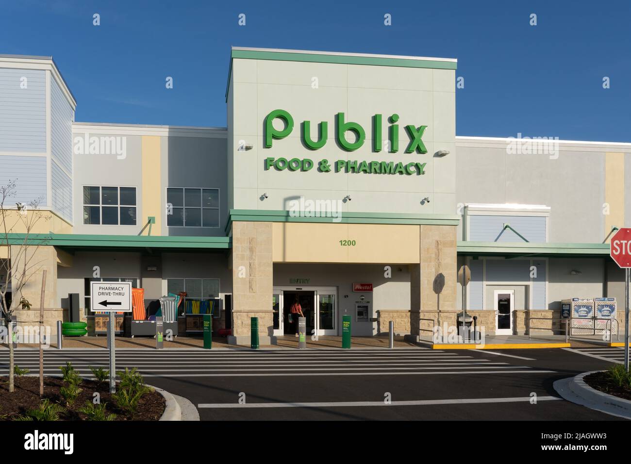 Un des magasins Publix à Orlando, FL, USA. Banque D'Images