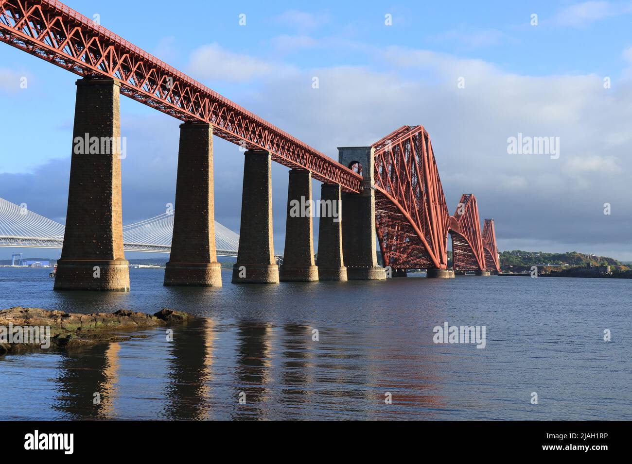 Forth Rail Bridge Scotland par Rufus Redwolf Banque D'Images