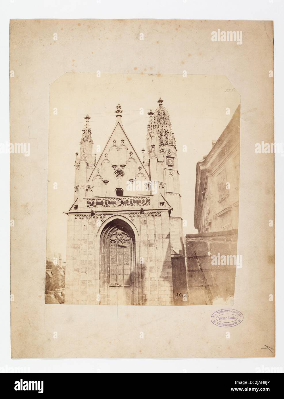 1., mots de passe Spaws - Maria in Memade - Westfassen. Victor Luntz (1840-1903), propriété de Formly, andreas Grail (1812-1872), photographies Banque D'Images