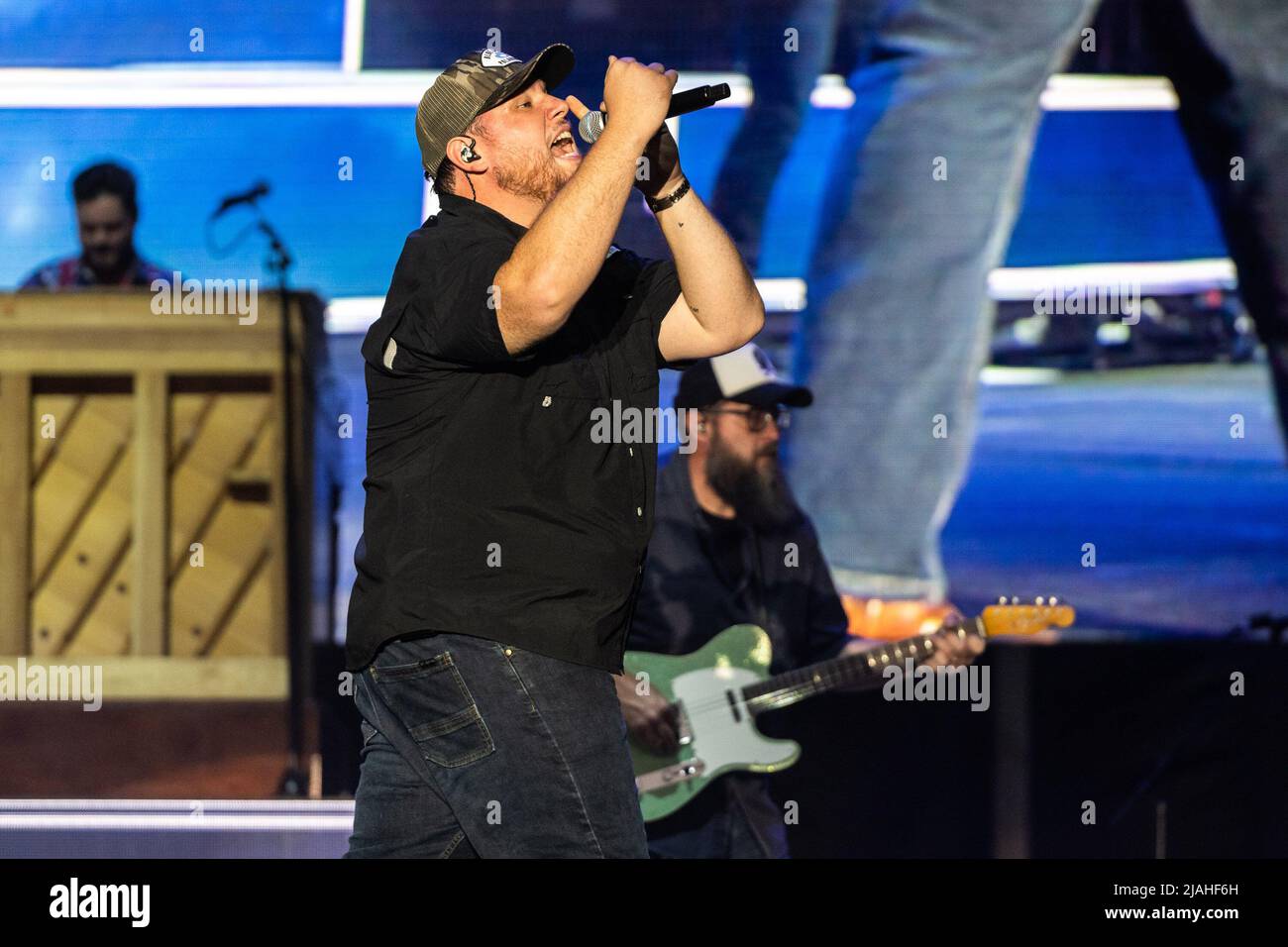 Napa, États-Unis. 29th mai 2022. Luke Combs se produit lors de la BottleRock Napa Valley 2022 à Napa Valley Expo le 29 mai 2022 à Napa, en Californie. Photo: Chris Tuite/imageSPACE/Sipa USA crédit: SIPA USA/Alay Live News Banque D'Images