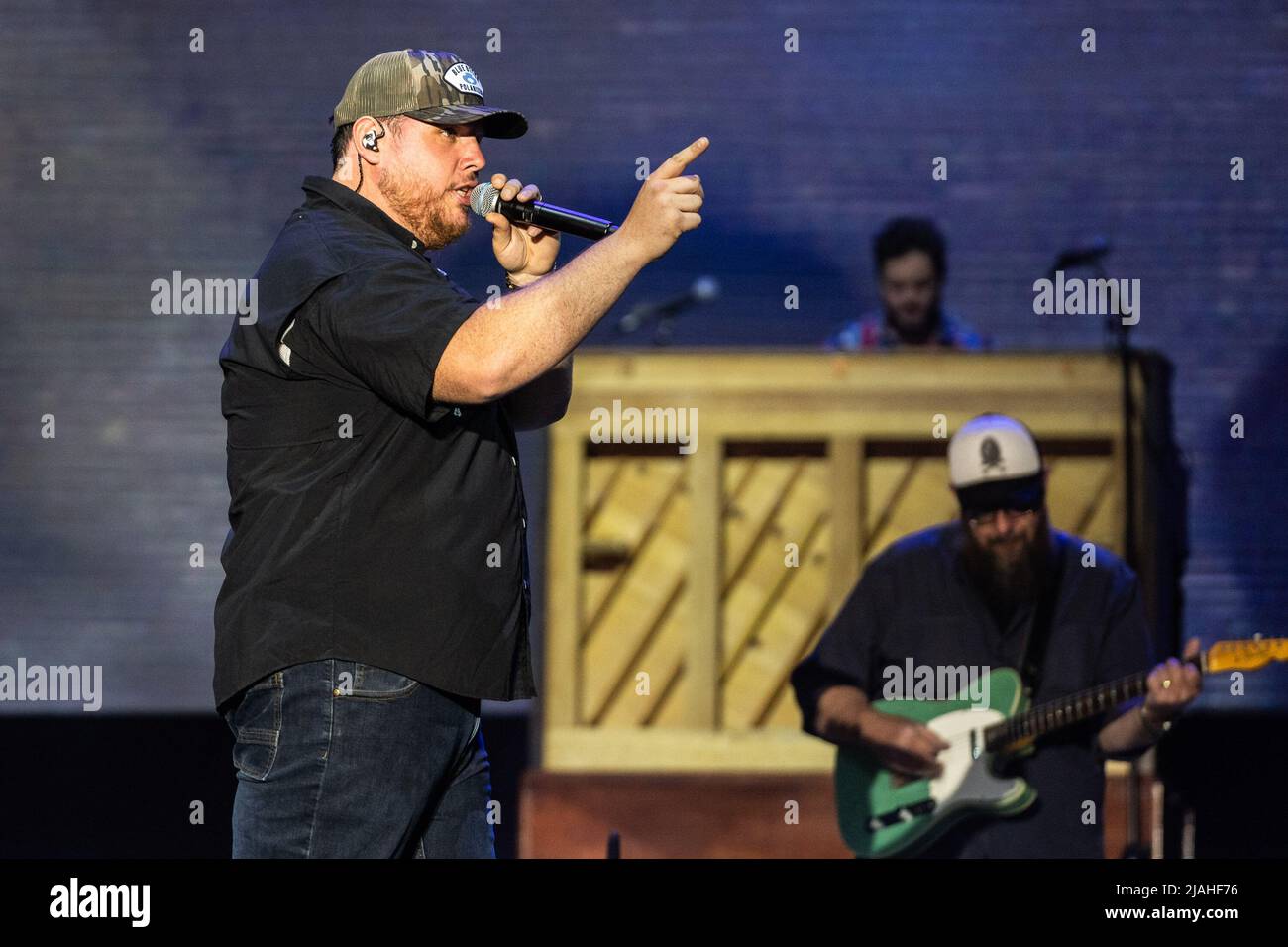 Napa, États-Unis. 29th mai 2022. Luke Combs se produit lors de la BottleRock Napa Valley 2022 à Napa Valley Expo le 29 mai 2022 à Napa, en Californie. Photo: Chris Tuite/imageSPACE/Sipa USA crédit: SIPA USA/Alay Live News Banque D'Images