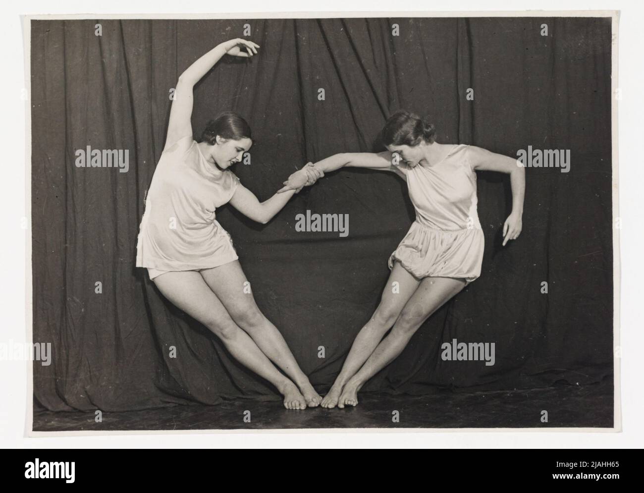 Gymnastikgruppe BERTL Komauer. Hedda Medina (1911—1951), photographe Banque D'Images