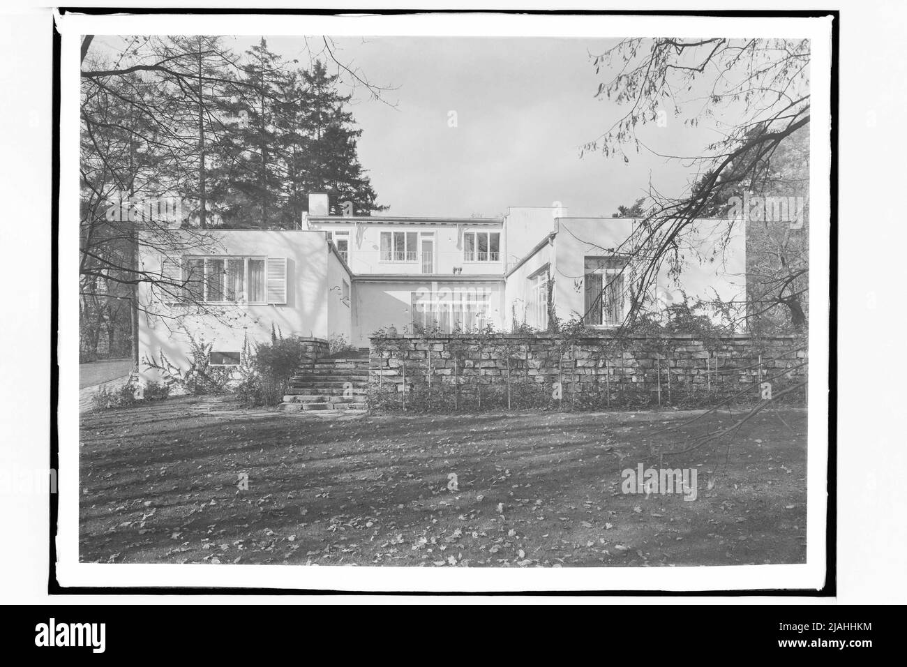 Haus Bunzl, 19th, Chimistrasse 18, vue extérieure Banque D'Images